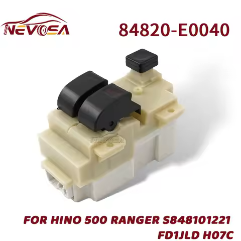 S848101221 RHD For HINO Ranger 500 Auto Power Window Control Switch Glass Unit 84820-E0040 84820E004