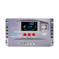 SP-GOOD MPPT Solar Charge Controller Smart Automatic Adaptation 12V 24V 48V 30A/60A/100A สำหรับระบบพ
