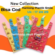 Colorful Smile Thank You Plastic Bags Size 17 24 29 Thank You PLASTIC
