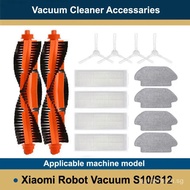 For Xiaomi Robot Vacuum- S10 S12 | B106GL Accessories Brushes Hepa Filter Mop Cloth Main Side Brush Vacuum Cleaner