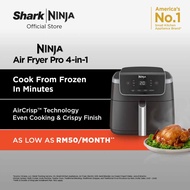 Ninja Air Fryer Pro 4.7L, AIRCRISP Technology, 4 programmable settings, Air Fry, Roast, Re-heat, Deh