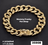 สร้อยคอสุนัข สร้อยคอหมา สแตนเลสเกรด316L สวยหรูทนทาน แข็งแรง ใส่ได้นานหลายปี พร้อมส่ง ปลอกคอ ปลอกคอสแ