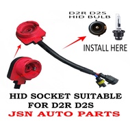 HID HEAD LAMP BULB D2R D2S SOCKET LORRY TRUCK AKSESORI