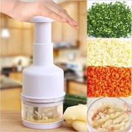 Hand Pressure Chopper Stainless Steel Pressing Kitchen Chopper Garlic Press Cut Onion Mashed Garlic Gadget