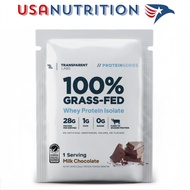Whey protein số 1 thế giới 100% Grass-Fed Isolate chứng nhận no amino-spiking Transparent Labs : gói