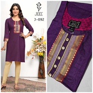 Jeel Cotton Kurti Size XS to 3XL