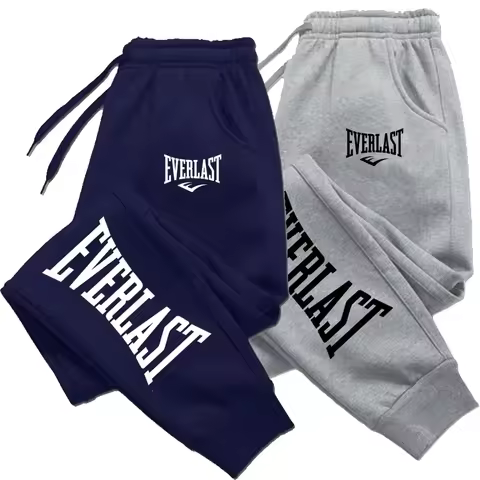 EVERLAST Men Women Jogging Sweatshirts Polar Running Pants Streetwear Sport Oversized Sweatshirt Swe