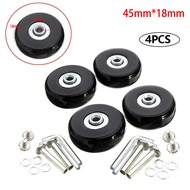 【STOCK】4 Pcs Luggage Wheels Luggage Suitcase Replace Wheel Luggage Roller Skate Durable