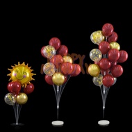 HappyMunday Standing Balloon Balloon Pole/ Size 7in1, 11in1, 13in1, 19in1, Telescopic and Column Bal