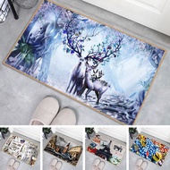 Keset Anti Slip 40x60cm / Keset Lantai / Lap Kaki / Keset Kamar Mandi Bermotif / Keset Teras Depan -