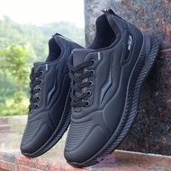 Sepatu Sekolah Hitam Sepatu Sneakers Pria Sepatu Jalan Laki Laki Terbaru