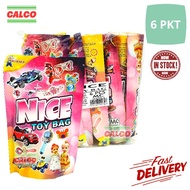 (6pcs)Alibaba Nice Toy Bags, Birthday Party Surprise Toys, Door