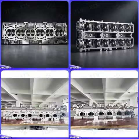 custom for USDM 2JZ GTE Bare Cylinder Head OE 11101 49366 Engine Retrofit Parts Aluminum Alloy Valve