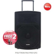 Professional Active Speaker Polytron Paspro12F2/Paspro 12F2 Spk12