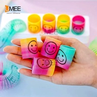 rainbow bouncing spiral toys Giveaway party needs for birthday souvenirs educational toys for kids