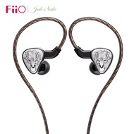 FIIO FH3 LUMI Hybrid IEM Earphones 1DD+2BA HiFi Wired In Ear Monitor Headphones Wood Fiber Diaphragm