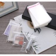 Self Adhesive Plastic Bag Opp Bag 100pcs READY STOCK Opp Beg Transparent Packing Clear Plastik beg T