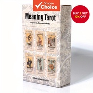 Meaning Tarot  Decks Party Game Fortune Telling Tarot for Beginners