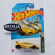 HOT WHEELS MCLAREN F1 GT-R YELLOW KMART RECOLOR