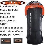 Maxxis Re Fuse Lốp Không Săm 700c 700X32c 700X40c 650X47B Lốp Xe Đạp Đường Trường MTB Lốp Siêu Nhẹ C