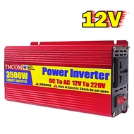 TMCOM อินเวอร์เตอร์ อินวอเตอร์ 3500w/6000w inverterเครื่องแปลงไฟ ดิจิตอลจอแสดงผลDC12V/24V TO AC220V อินเวอร์เตอร์24v ซ็อกเก็ต2อัน USB 2อัน