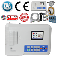 Contec ECG300G Electrocardiograph 3 channel 12-lead ECG Electrocardiograph Multi-language