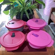 tupperware lunch box bulat