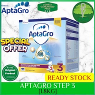 AptaGro Growing Up Formula (Step 3) 1.2kg/1.8kg exp 01/2025