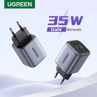 UGREEN GaN 35W Charger USB Charger For iPhone 15 14 13 Pro Samsung Xiaomi iPad Pro USB C Fast Charge