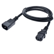 C14 to C13 Pinzi Male Female Extension Cord Power Cord IEC C14 Male to C13 Busbar 10A250V Multiple S