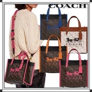 💯現貨💁‍♀️Coach Field 22 Signature Mini Tote Crossbody bag