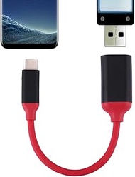 Mobile accessories WHF 15cm Aluminum Alloy Head USB-C/Type-C 3.1 Male to USB 3.0 Female OTG Converte