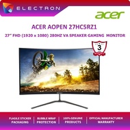 Acer Aopen 27HC5RZ1 27'' FHD 280Hz Gaming Monitor ( Speaker, HDMI, DP, 3 Yrs Wrty )
