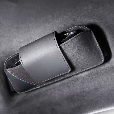 TPIC Carbon Fiber Car Glasses Case Storage Box For BMW E90 E60 F10 F30 F20 G30 E92 G20 E91 F11 F31 E