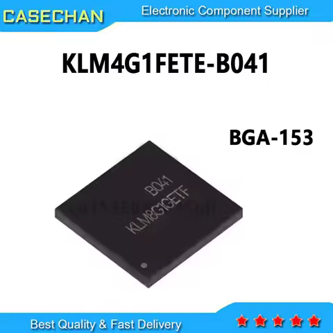 1PCS KLM4G1FETE-B041 KLM4G1FETE BO41 BGA153 4GB EMMC IC
