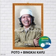 Photo Poster + Frame, Cak Nun, Large Size 30x45