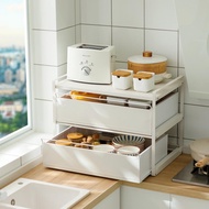 Dishes storage rack kitchen rack drawer type bowl rack layered rack household cupboard chopsticks box put dishes rack