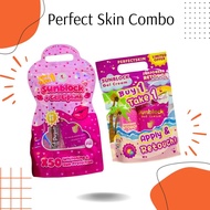 Perfect skin Sunblock 50g and Retouch spray combo
