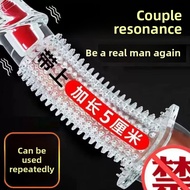 Vibrating Condom berduri Condom tahan lama Men  Extended & Thickened  Kondom berduri tahan lama  Con