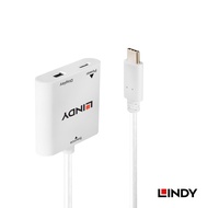 LINDY 43246-Active USB3.1 TYPE-C TO MINI DISPLAYPORT Adapter With PD Function