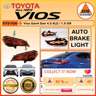 Rear Bumper Light for Toyota / Yaris 2018 2019 2020 2021 2022 2023 2024 /Vios Gen4 Gen 4.5 XLE / 1.5