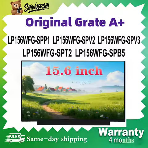 Original New A+ 15.6 inch Slim Laptop Lcd Screen Monitor Panel LP156WFG SPP1 SPV2 SPV3 LP156WFG SPT2