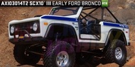 Axial SCX10 III Early Ford Bronco 1/10th 4wd RTR (White)