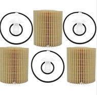 3PCS 04152-YZZA5 Oil Filters Kit Replacement Engine Oil Filter Element Fits for For Lexus Toyota 4Ru