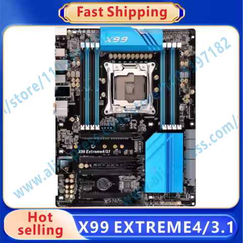 X99 EXTREME4/3.1 X99 Motherboard LGA 2011-3 4xDDR4 256GB USB 2.0 Micro ATX