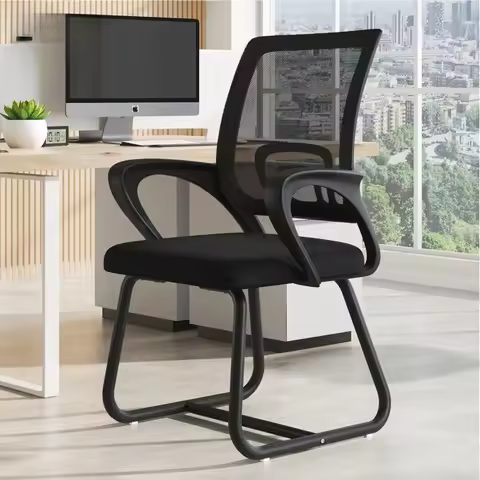 for Computer Chair Ergonomic Office Seat Comfortable Home Bow Chair Meeting Room Stool Sedentary Wor