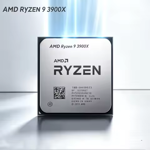 AMD Ryzen 9 3900X Desktop Processor R9 3900X 12-Core 24-Thread AM4 CPU Without Cooler For Video Edit