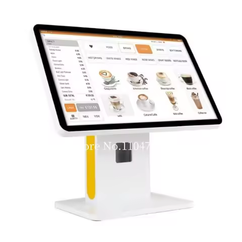 Brand New Android POS System 15.6" Touch Panel Screen Cash Register for Cafe Restuarant Deli Retaile