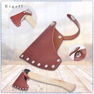 Eigell Head Cover Hatchet Head Sheath Holster Leather Case Camping Blade Cover Protector Camping Acc