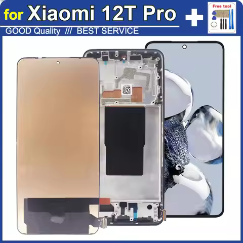For Xiaomi 12T Pro LCD Display Touch Screen Digitizer Assembly Replacement for Xiaomi 12T Pro 220812